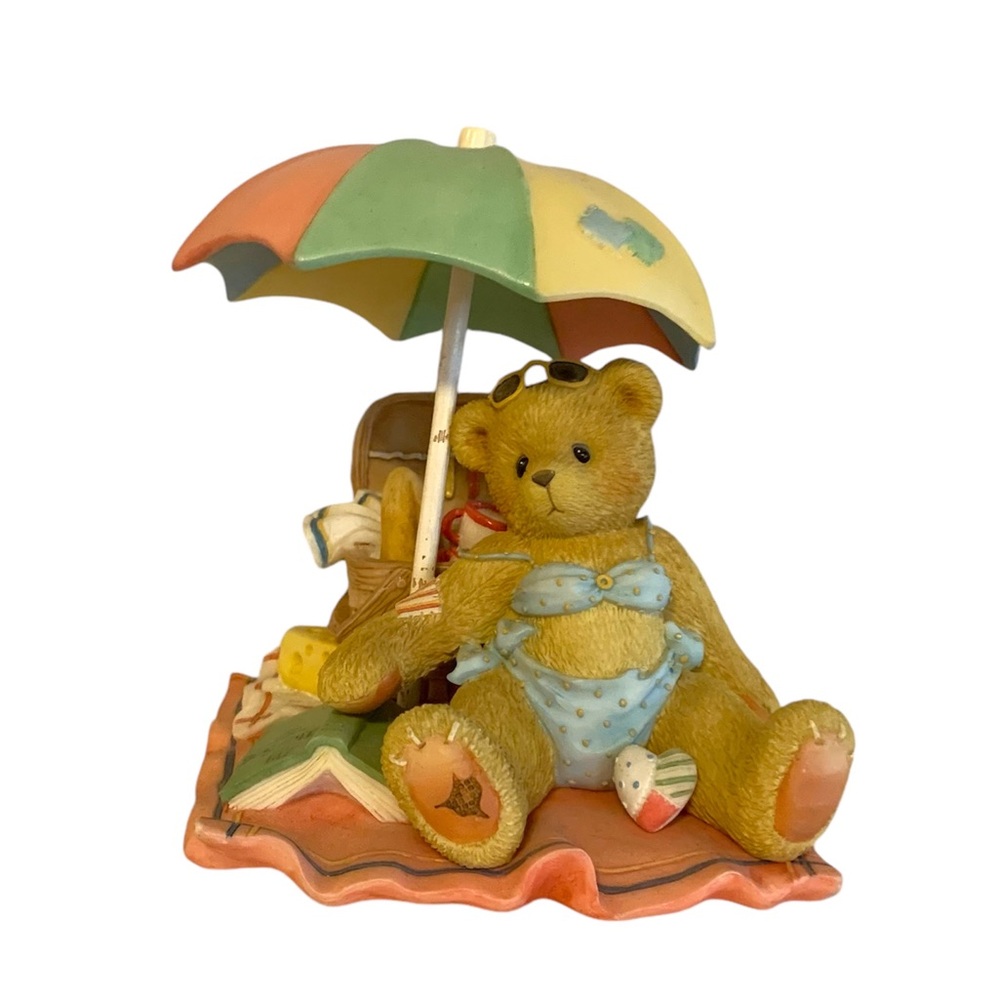 Cherished teddies Judy I’m Your Bathing Beauty figure vintage 1996